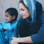 Angelina Jolie in Pakistan.