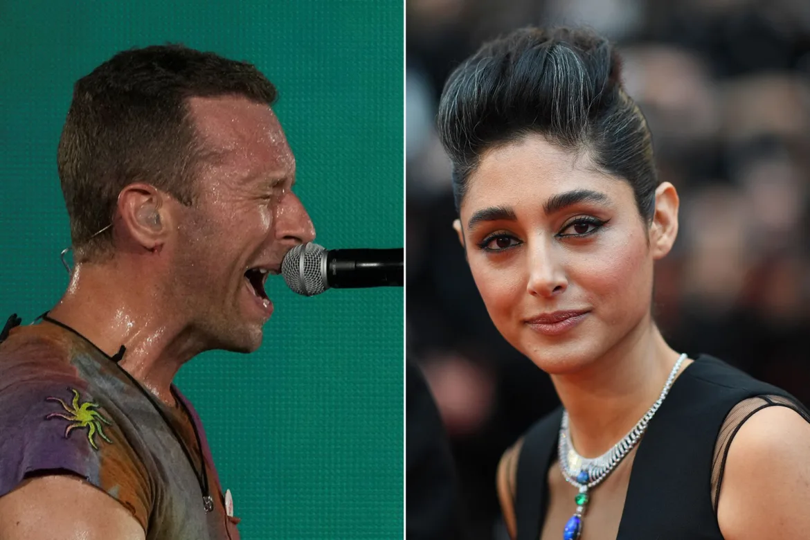 Coldplay and Iranian actress Golshifteh Farahani performs “Baraye” song.